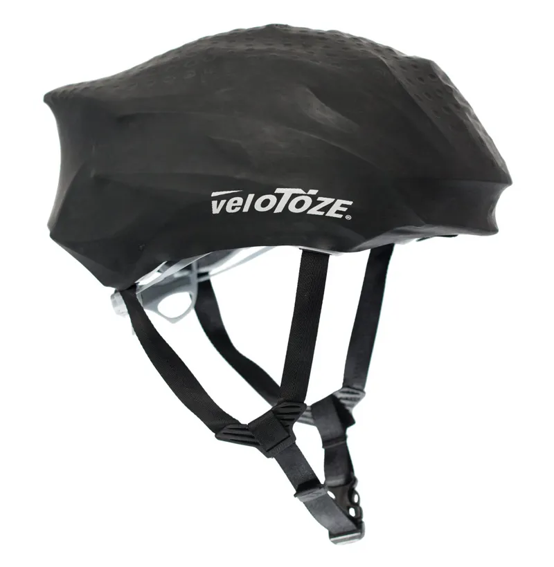 VeloToze Helmet Cover Black-1