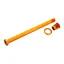 Burgtec Santa Cruz 173.7mm Rear Axle Iron Bro Orange