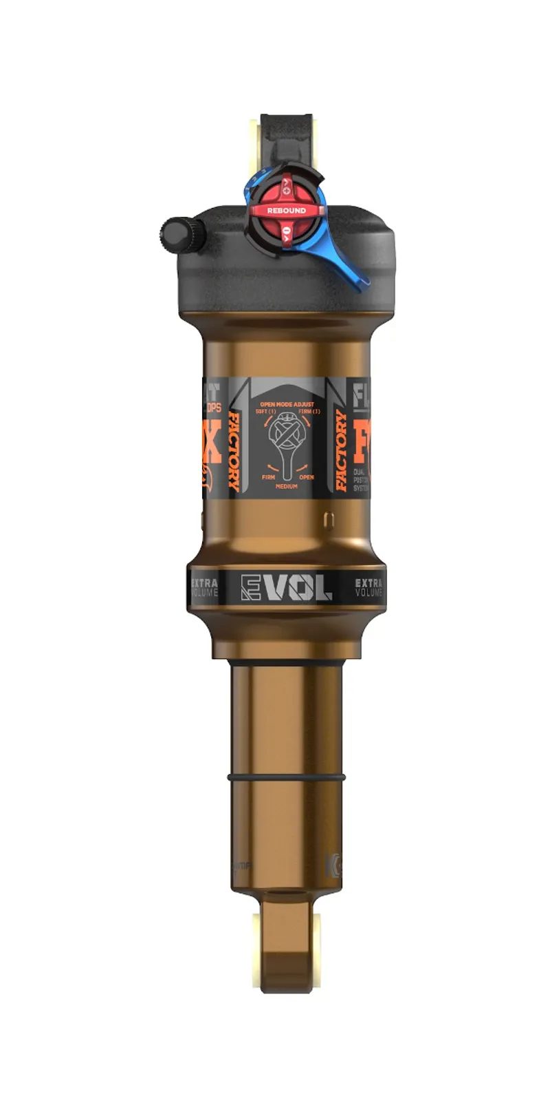 Fox Float DPS Factory Metric 3-Pos-Adjust EVOL LV Shock 2021 Black-2