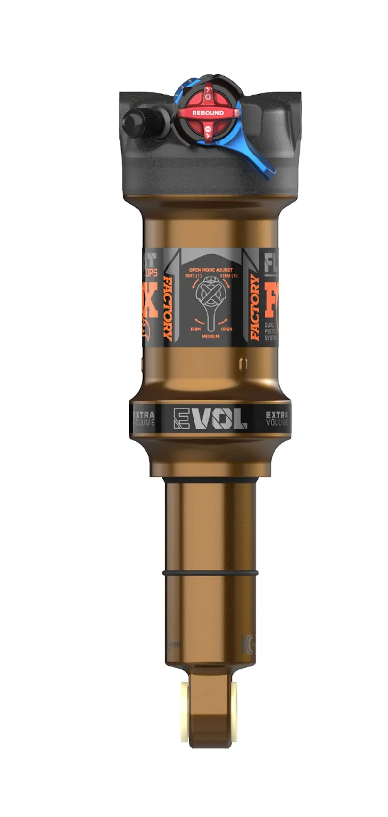 Fox Float DPS Factory Metric 3-Pos-Adjust EVOL LV Shock 2021 Black-6