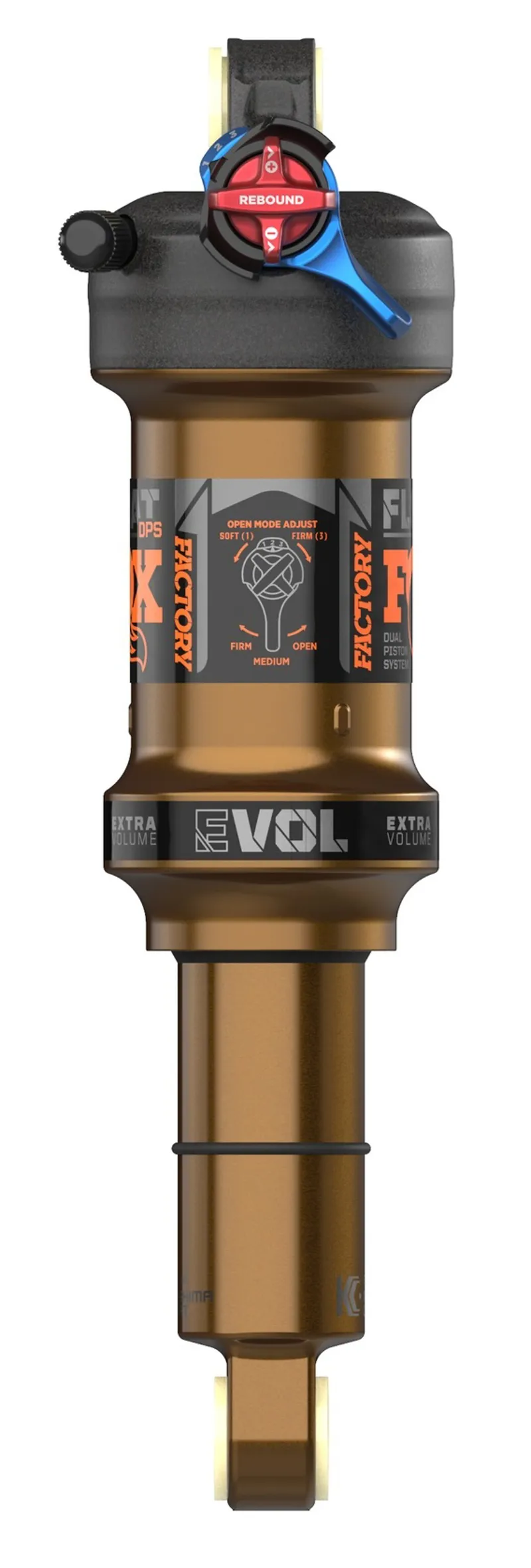 Fox Float DPS Factory 3Pos-Adjust Shock 2022 Black/Gold-2