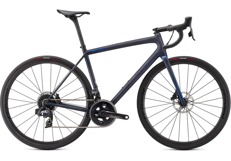 Specialized Aethos Pro Sram ETap Road Bike 2021 Blue/Carbon/Cobalt