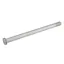 Burgtec Rear Axle 174mm x 12mm 1.75mm Pitch Rhodium Silver