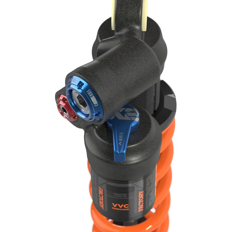 Fox DHX2 Factory 2Pos-Adjust Shock 2021 Black/Orange-3