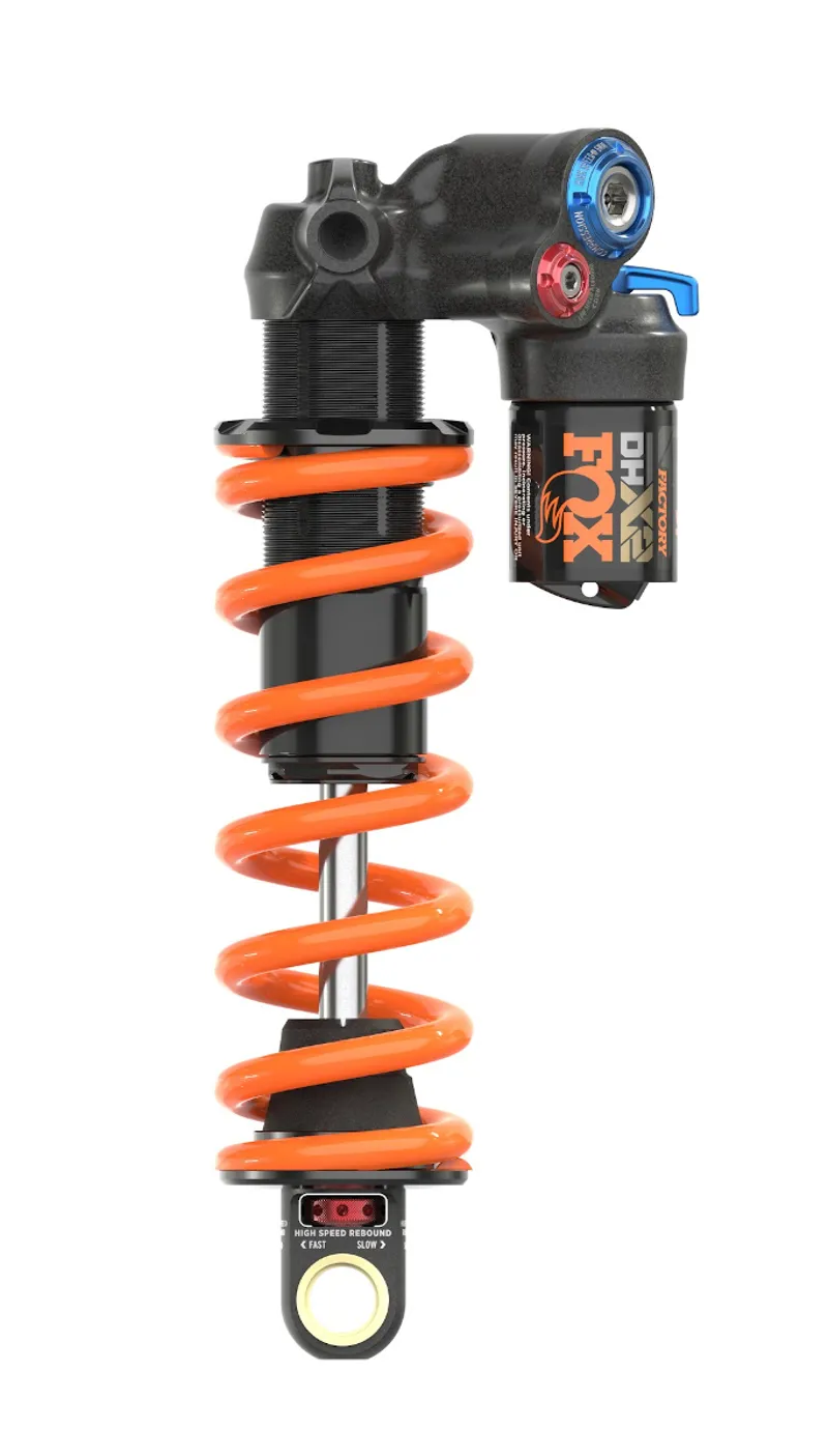 Fox DHX2 Factory 2Pos-Adjust Shock 2021 Black/Orange-4