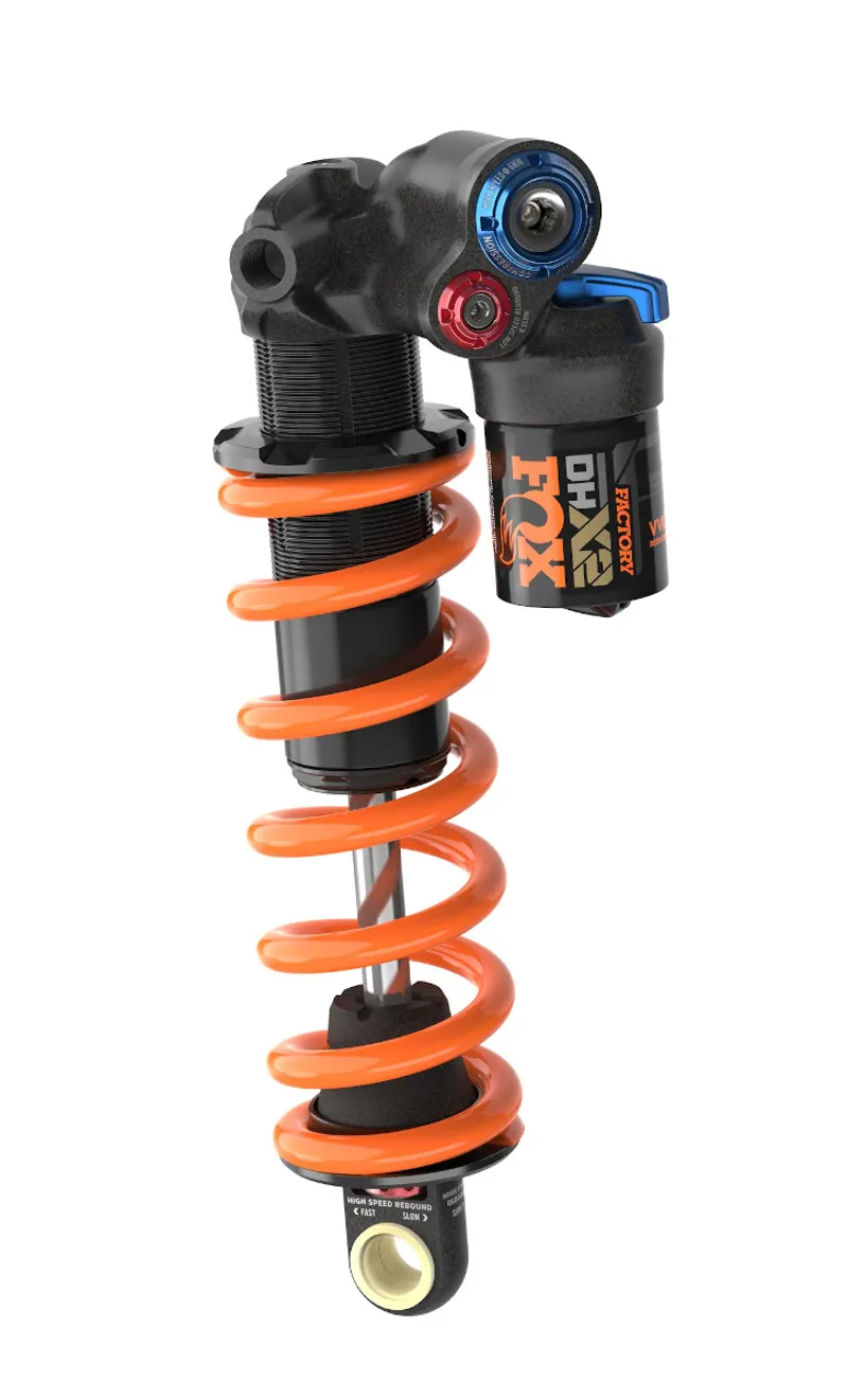 Fox DHX2 Factory 2Pos-Adjust Shock 2021 Black/Orange-5