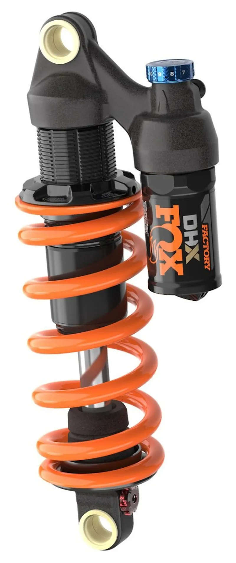 Fox DHX Metric Factory 2Pos-Adjust Shock 2022 Orange/Black-1