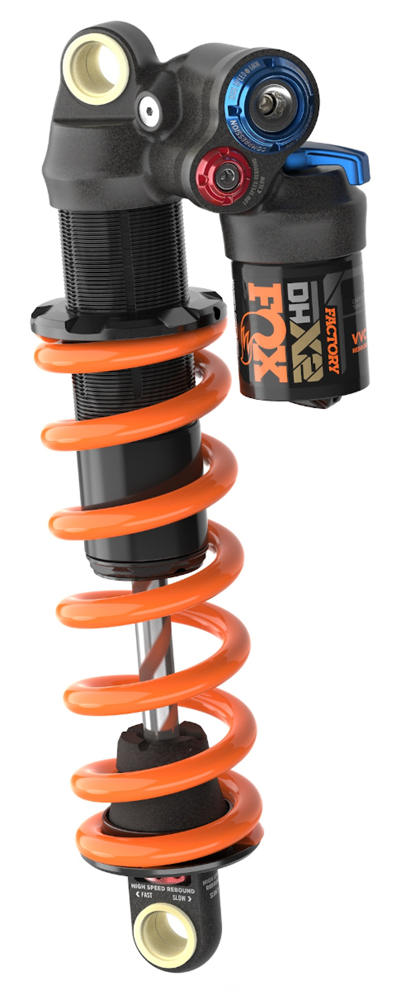 Fox DHX2 Factory 2Pos-Adjust Rear Shock 2022 Black-1