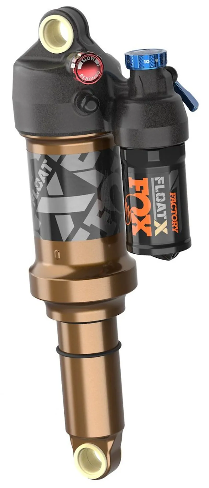 Fox Float X Metric Factory 2Pos-Adjust Shock 2022 Black/Gold-1