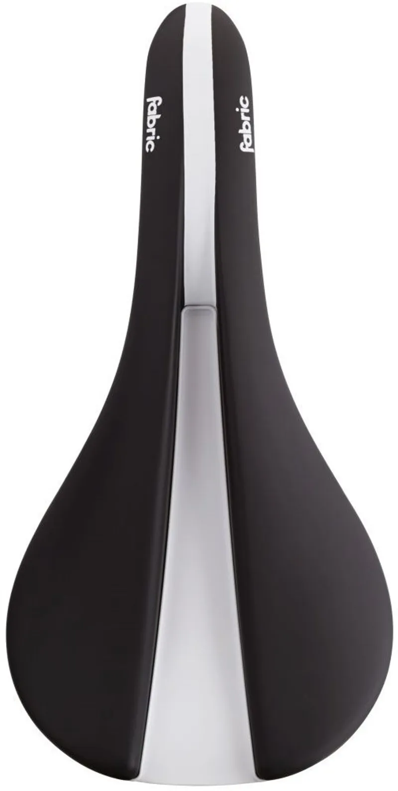 Fabric Line Elite Wide Saddle Black/White-1