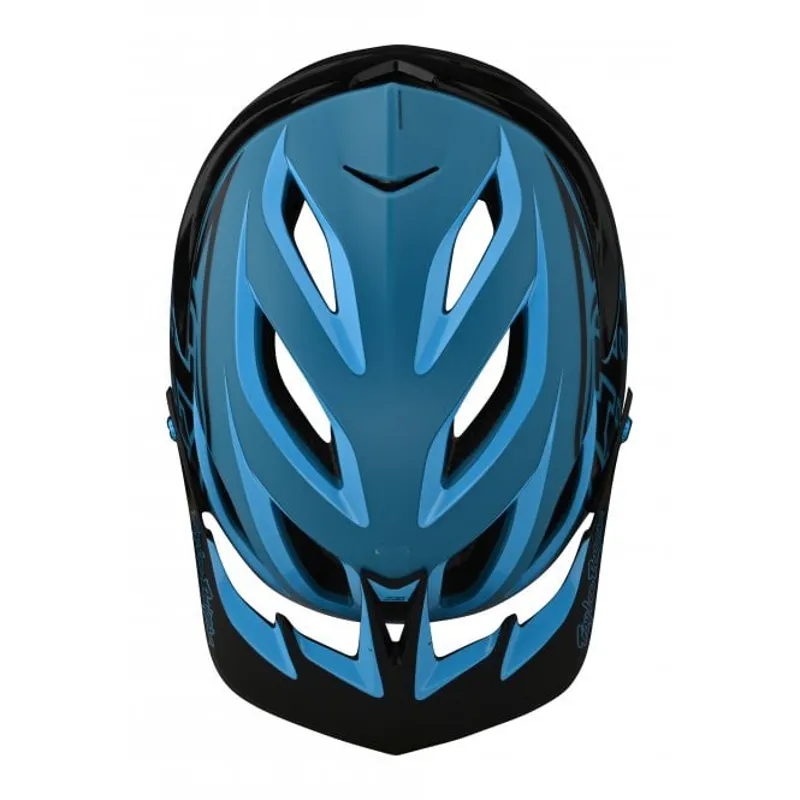 Troy Lee Designs A3 MIPS MTB Helmet Cyan Helmet -4