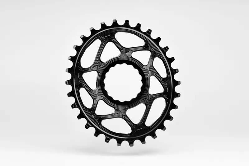 Absolute Black Race Face Cinch Direct Mount Oval Chainring Black-1