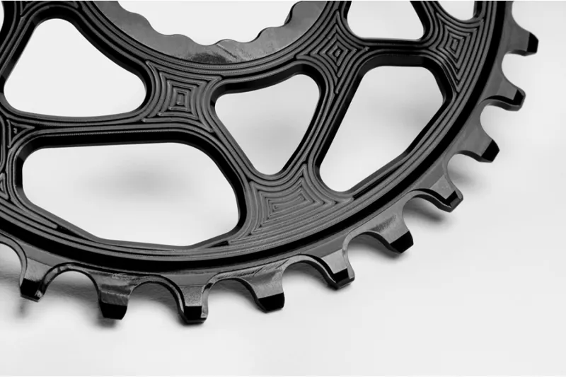 Absolute Black Race Face Cinch Direct Mount Oval Chainring Black-3