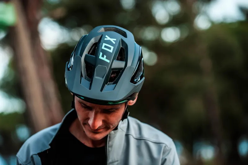 Fox Speedframe Pro MIPS MTB Helmet Green Camo-7