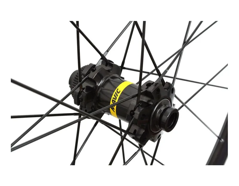 Mavic Aksium 19 700c 100x12mm Disc Road Bike Clincher Wheel - Front-2