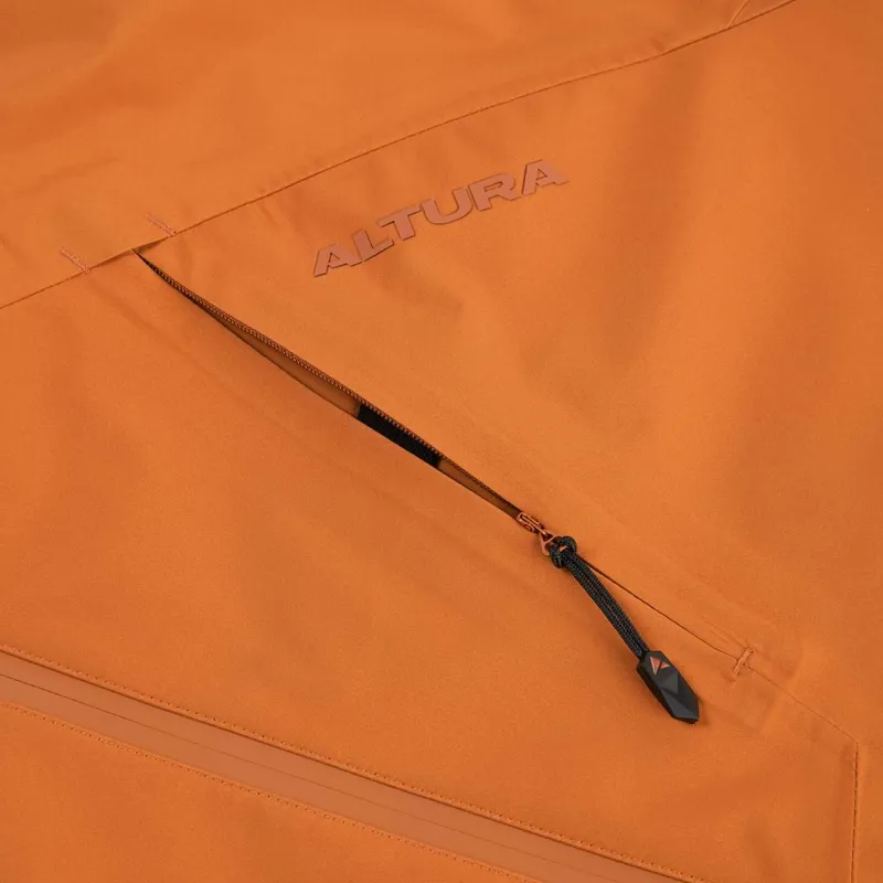 Altura Esker Waterproof Packable Jacket Burnt Orange-6