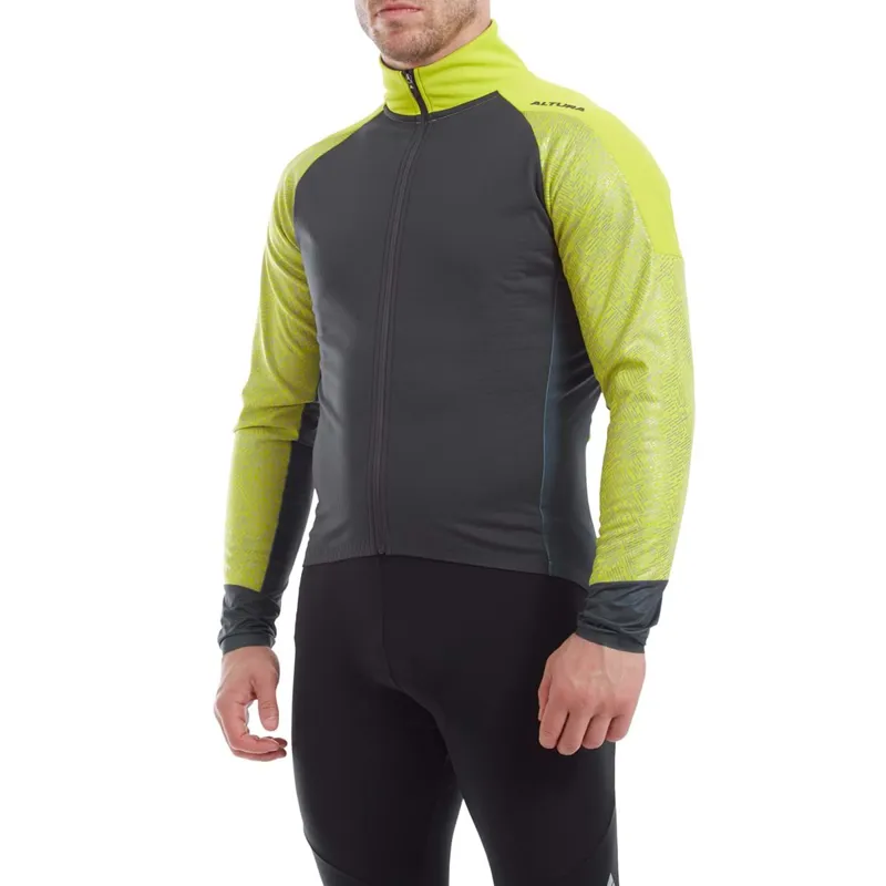 Altura Endurance Mistral Softshell Jacket Navy/Lime-2