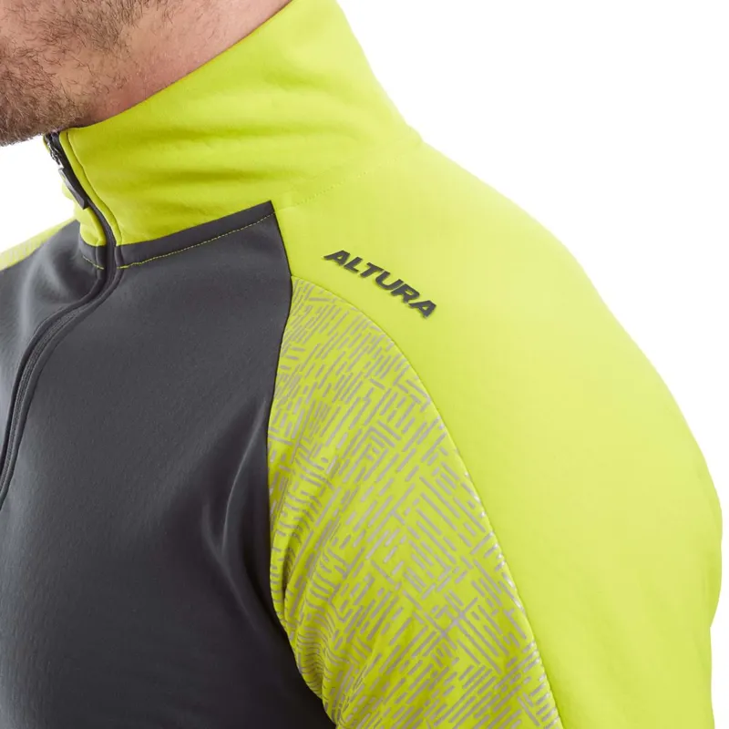 Altura Endurance Mistral Softshell Jacket Navy/Lime-4