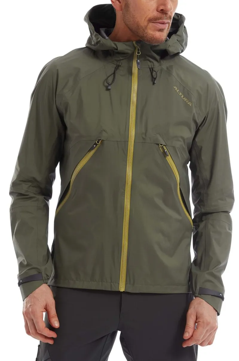 Altura Ridge Pertex Waterproof Jacket Olive-2