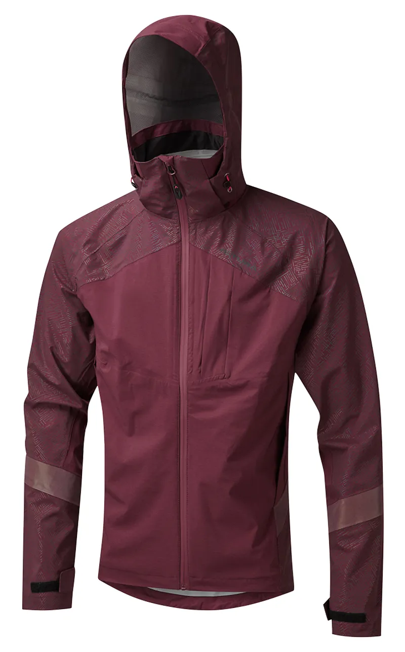 Altura Nightvision Hurricane Waterproof Jacket Maroon
