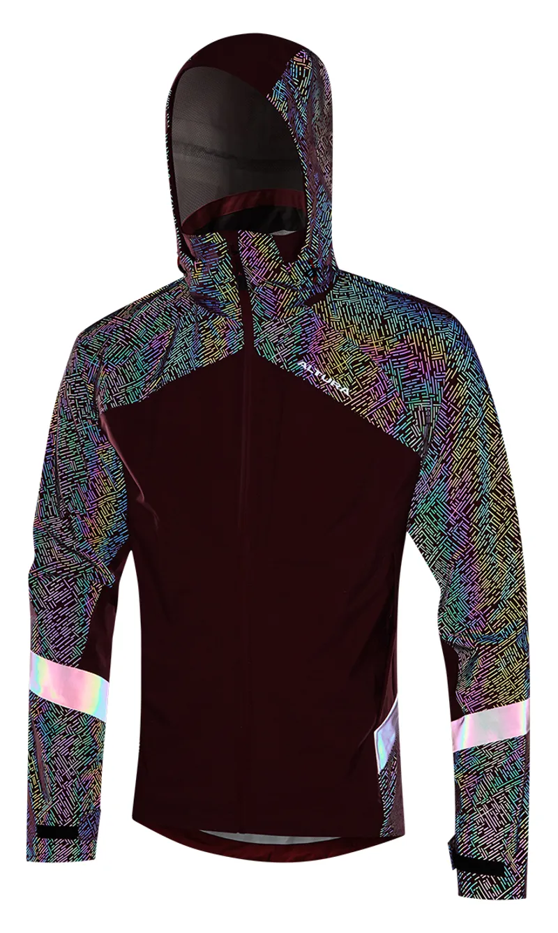 Altura Nightvision Hurricane Waterproof Jacket Maroon-2