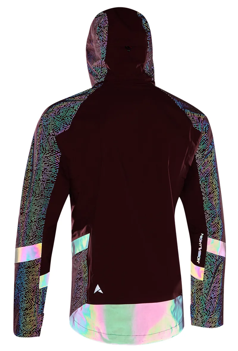 Altura Nightvision Hurricane Waterproof Jacket Maroon-3