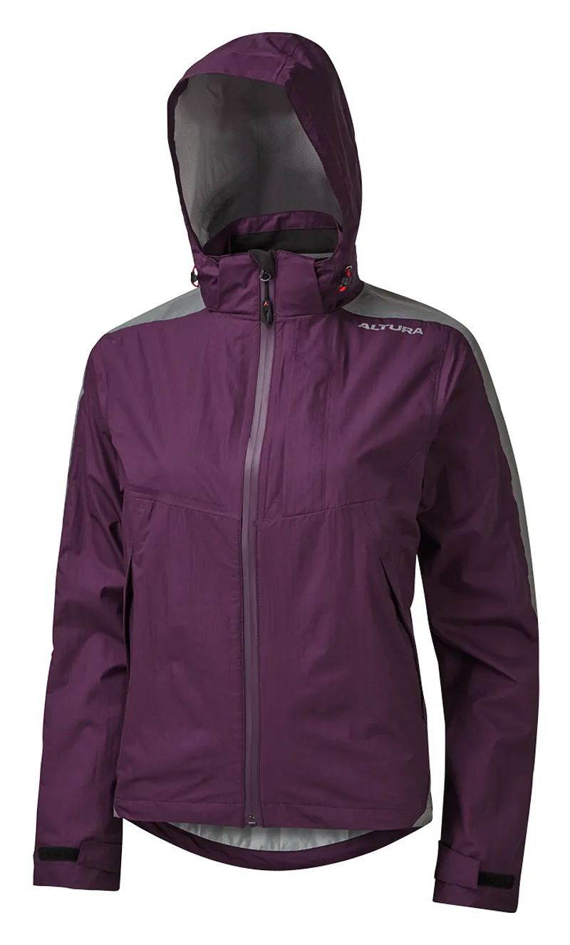 Altura Nightvision Typhoon Waterproof Womens Jacket Purple