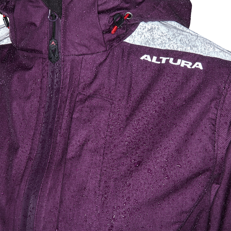 Altura Nightvision Typhoon Waterproof Womens Jacket Purple-4