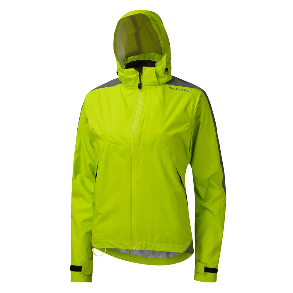 Altura Altura Nightvision Typhoon Waterproof Womens Jacket Lime Green