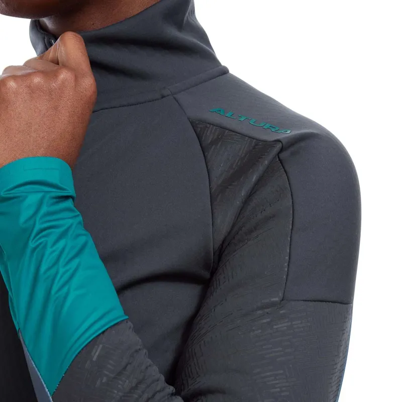 Altura Endurance Mistral Women's Softshell Jacket Navy/Green-5