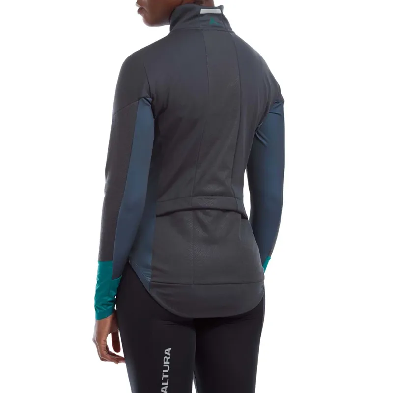 Altura Endurance Mistral Women's Softshell Jacket Navy/Green-4