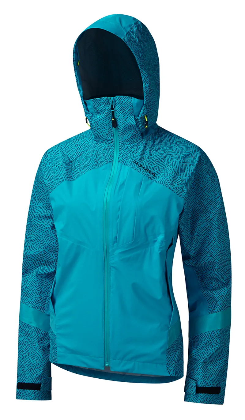 Altura Nightvision Hurricane Waterproof Womens Jacket Teal