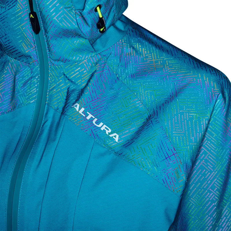 Altura Nightvision Hurricane Waterproof Womens Jacket Teal-2