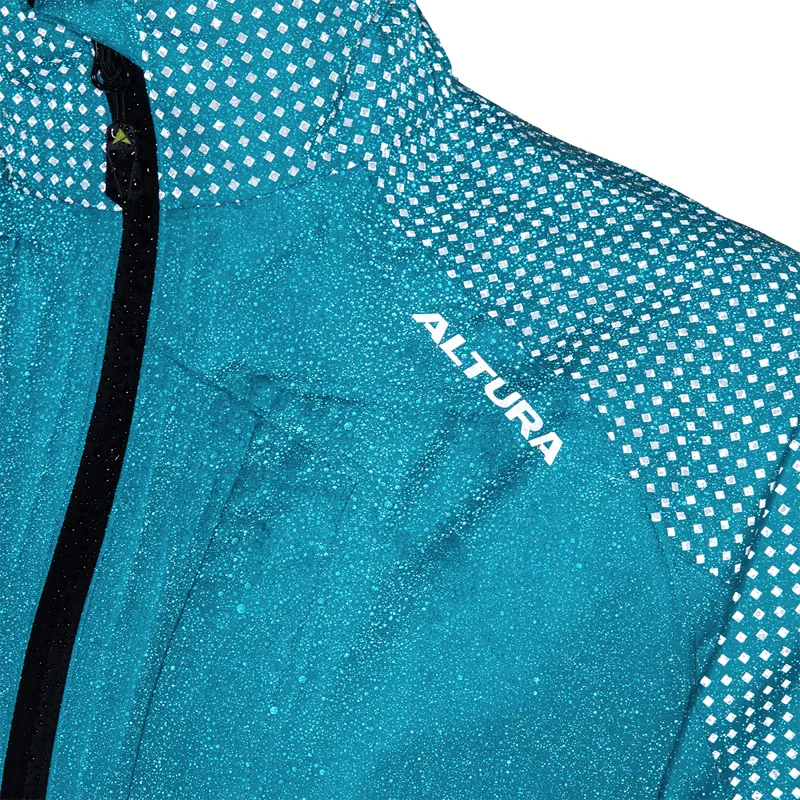 Altura Nightvision Storm Waterproof Womens Jacket Teal-4