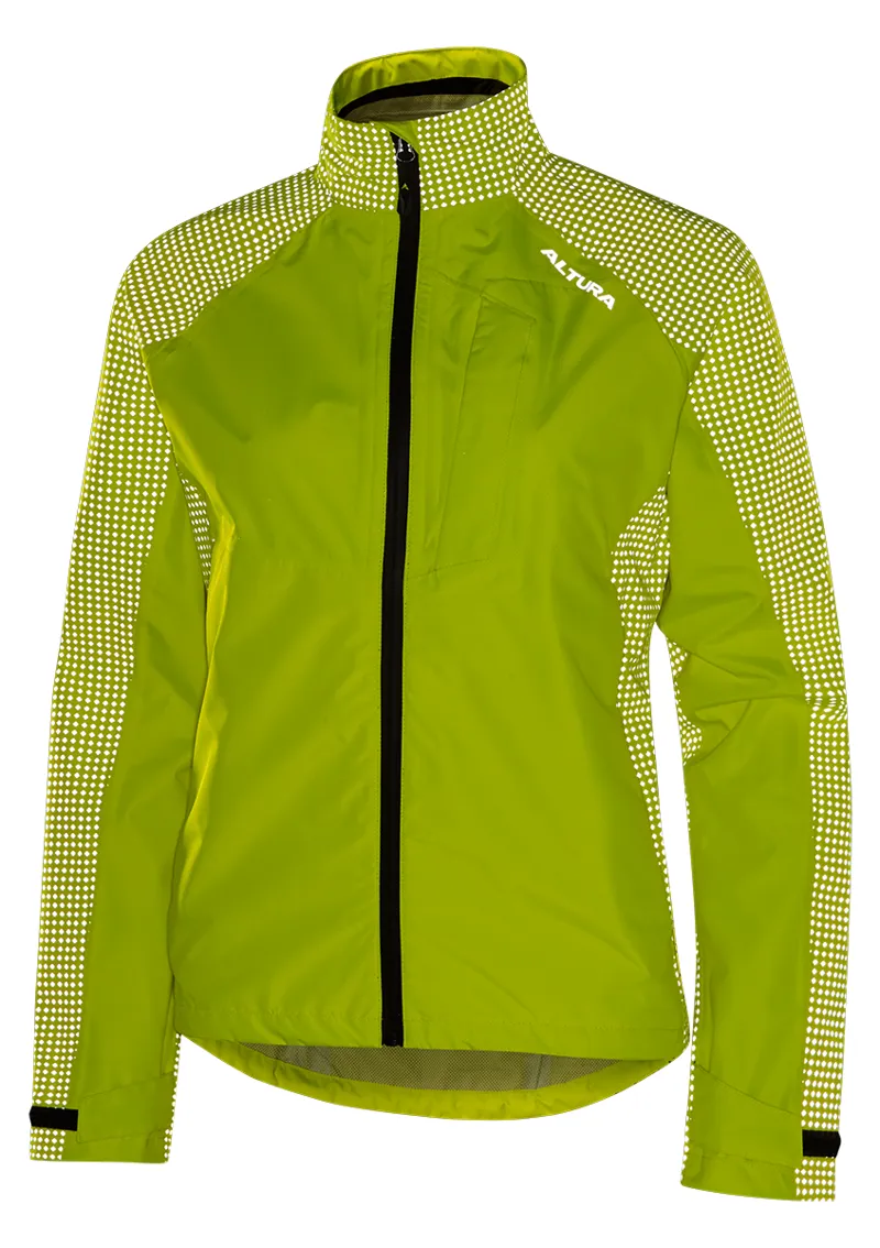 Altura Nightvision Storm Waterproof Womens Jacket Hi Viz Yellow-2