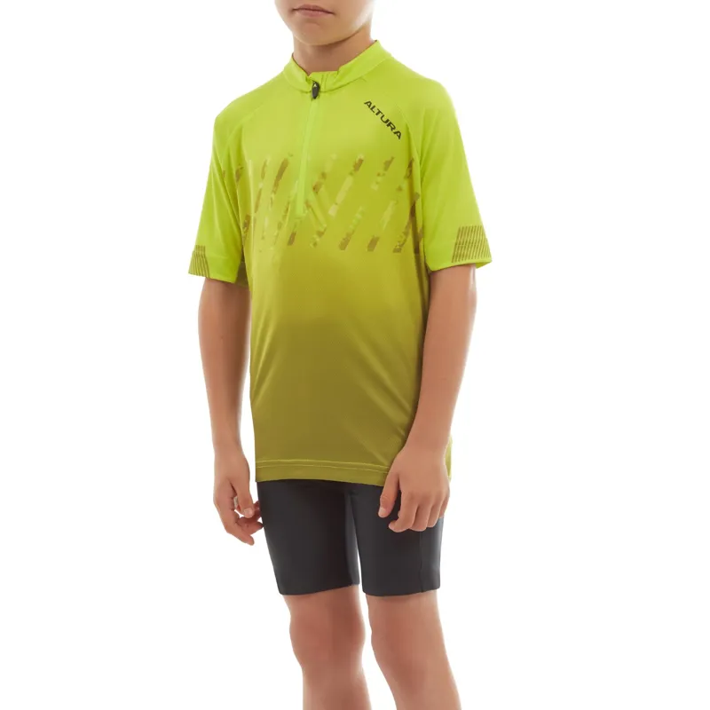 Altura Airstream Kids SS Jersey Lime-2