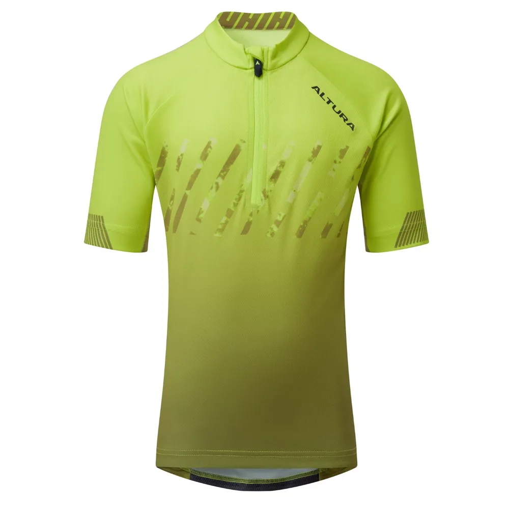 Image of Altura Airstream Kids SS Jersey Lime