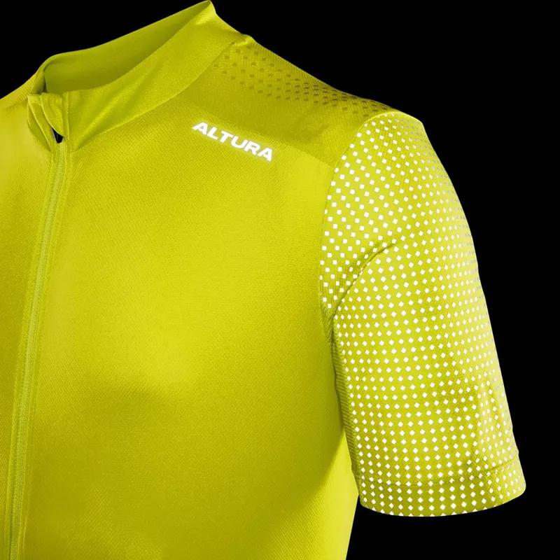 Altura NightVision SS Road Jersey Lime-6