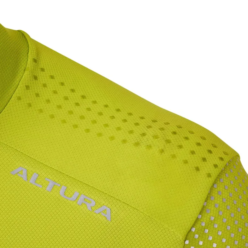 Altura NightVision SS Road Jersey Lime-7