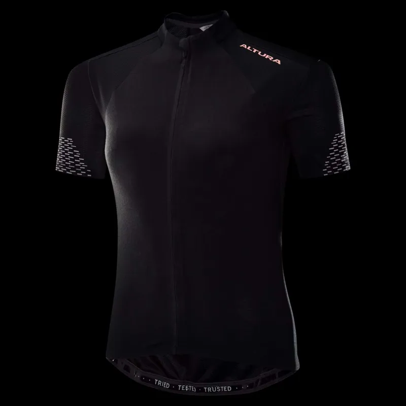 Altura Endurance Womens SS Road Jersey Charcoal-5
