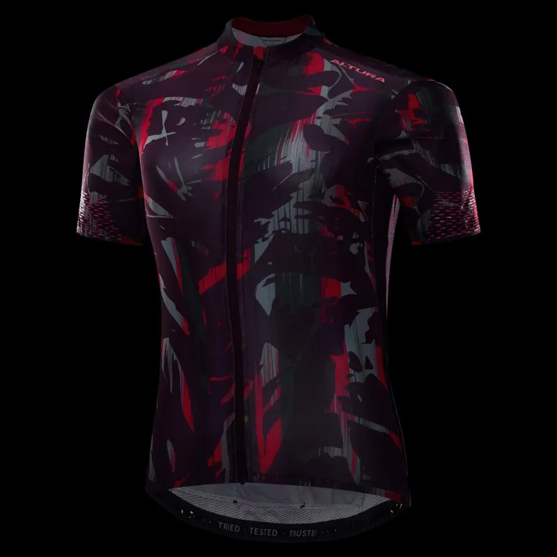 Altura Icon Womens SS Road Jersey Purple Mix-5