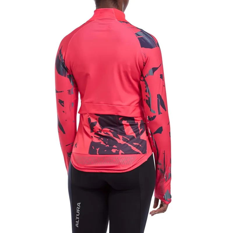 Altura Icon Long Sleeve Women's Windproof Jersey PINK-4