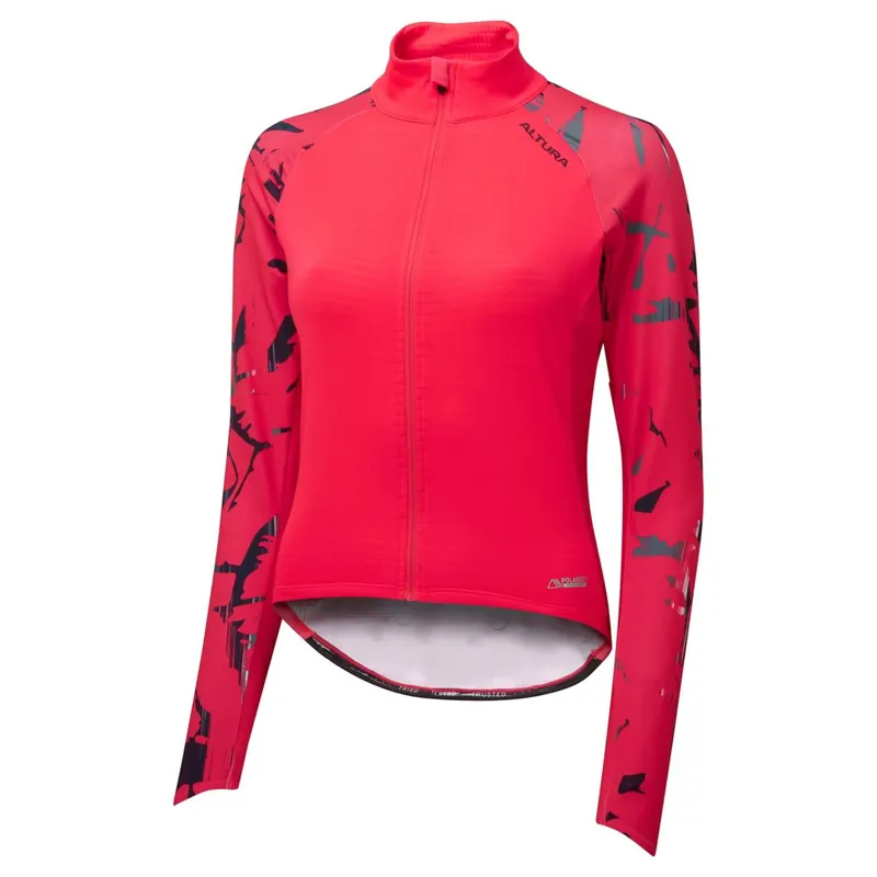 Altura Icon Long Sleeve Women's Windproof Jersey PINK