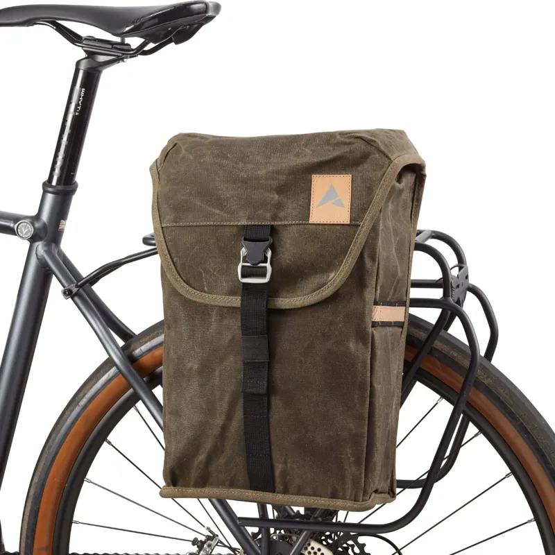 Altura Heritage Single Pannier 16L Olive-7