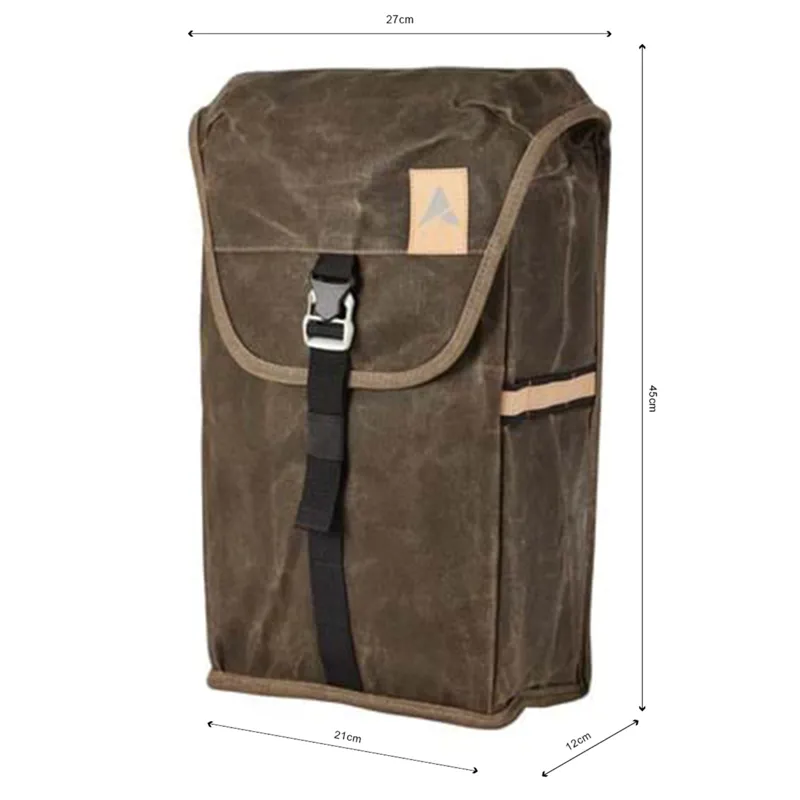 Altura Heritage Single Pannier 16L Olive-6