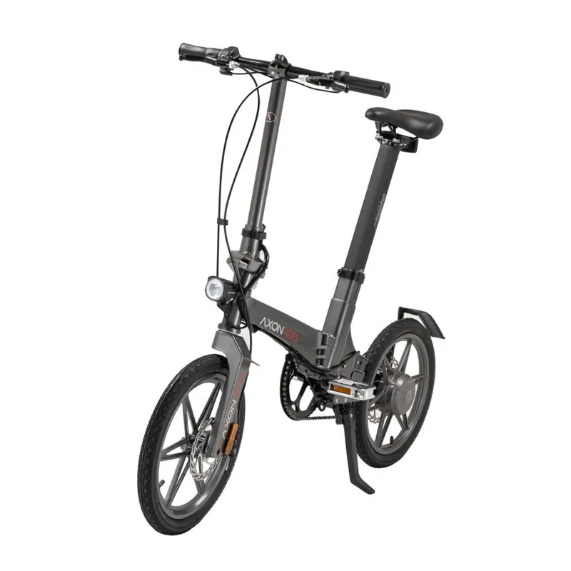 Axon Rides ECO 200w Folding Electric Bike Dark Grey-1