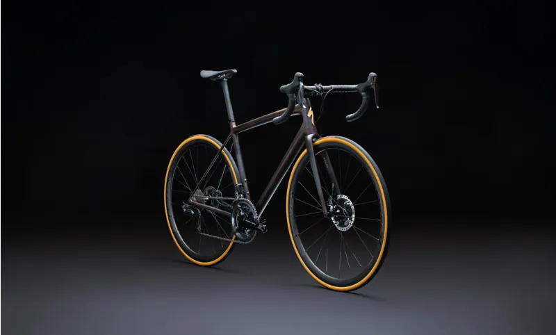 Specialized SWorks Aethos Di2 Road Bike 2021 Carbon/Red Gold/Bronze-2