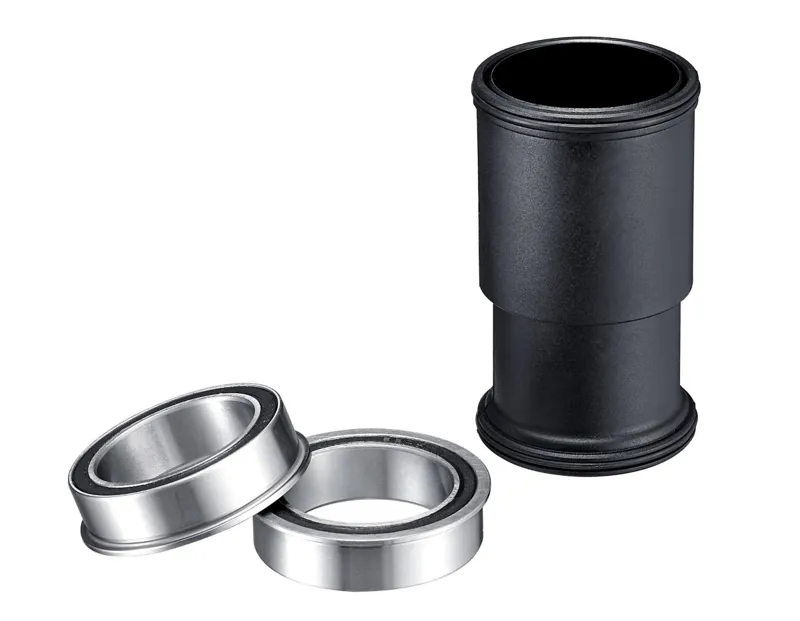 E13 BB92 Bottom Bracket 92/107/121mmx30mm Axle Black