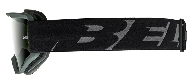 Bell Descender MTB Goggles Podium Matte Grey/Black/Silver Mirrored Lens-2