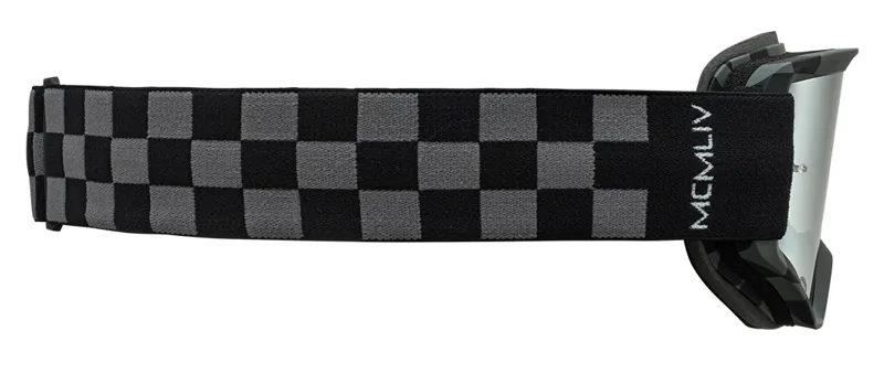 Bell Descender MTB Goggles Podium Matte Grey/Black/Silver Mirrored Lens-3